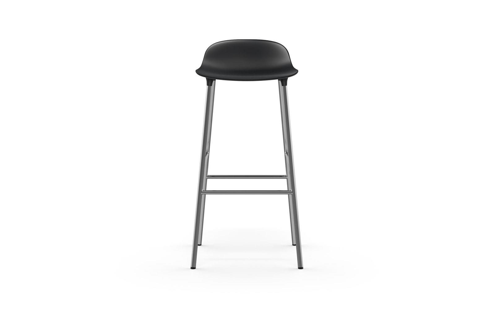 Form Barstool 75 cm Chrome2