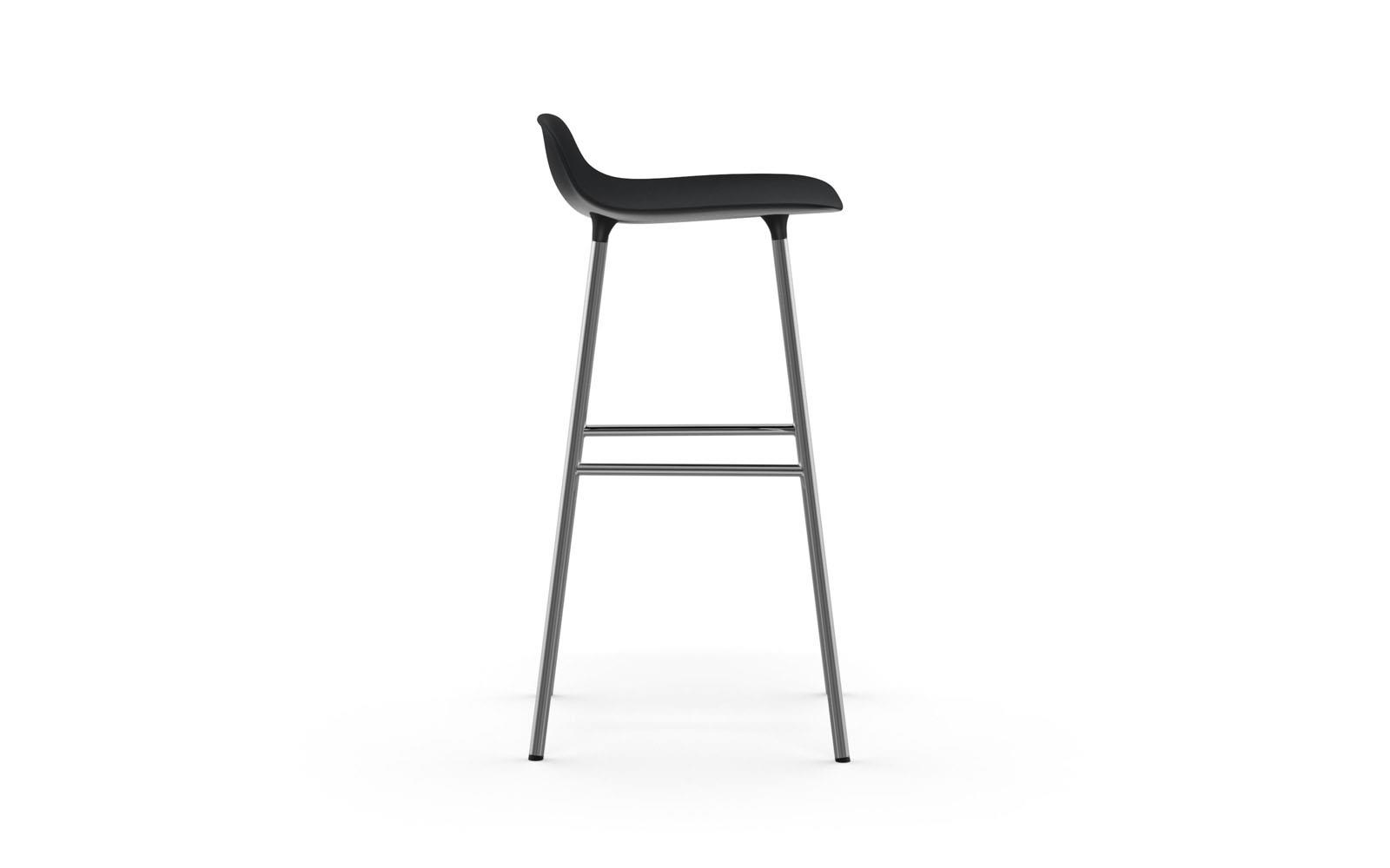 Form Barstool 75 cm Chrome3