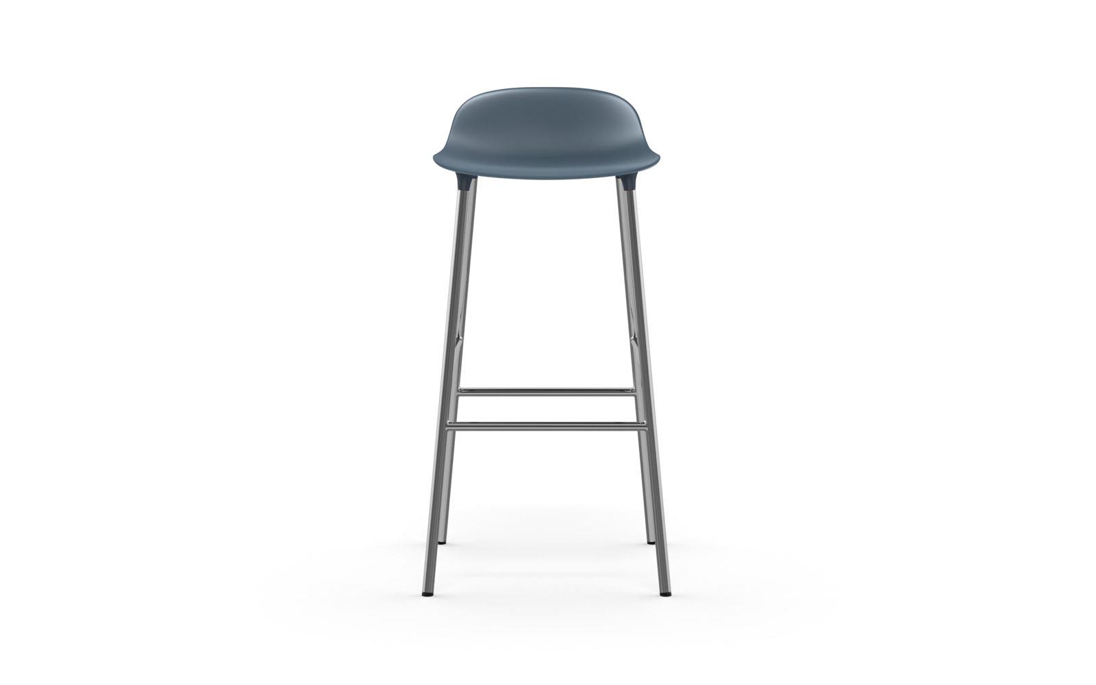 Form Barstool 75 cm Chrome2