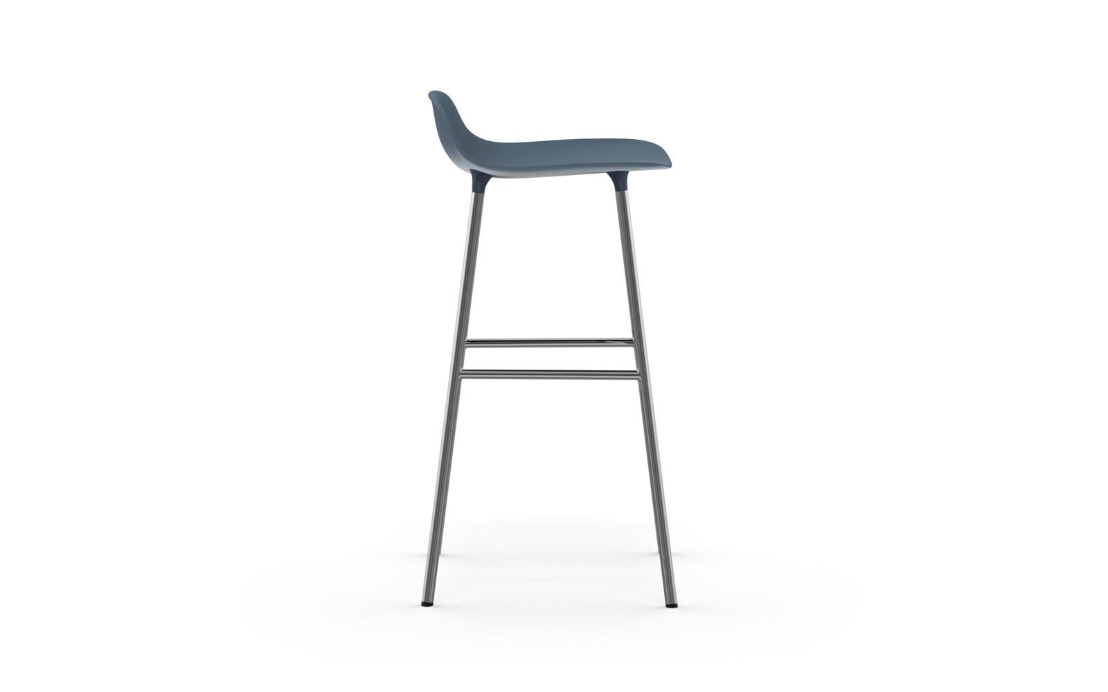 Form Barstool 75 cm Chrome3