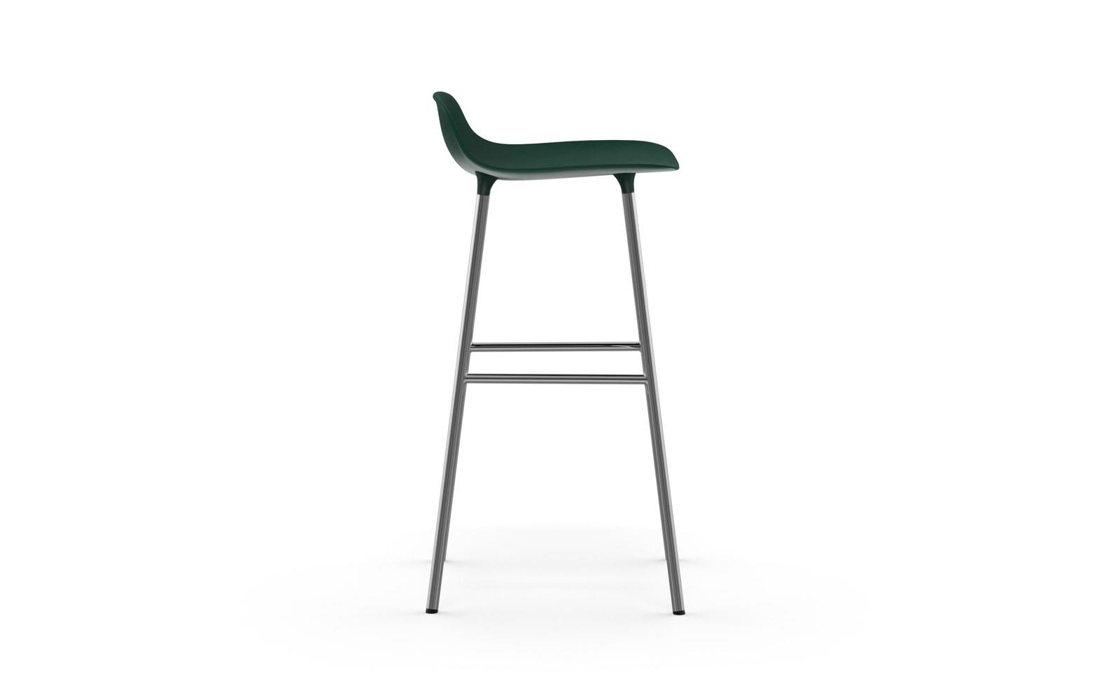 Form Barstool 75 cm Chrome3