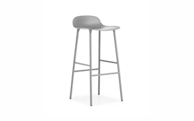 Form Barstool 75 cm Steel1