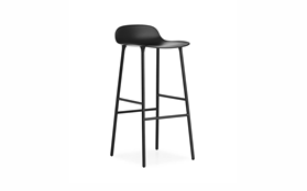 Form Barstool 75 cm Steel1