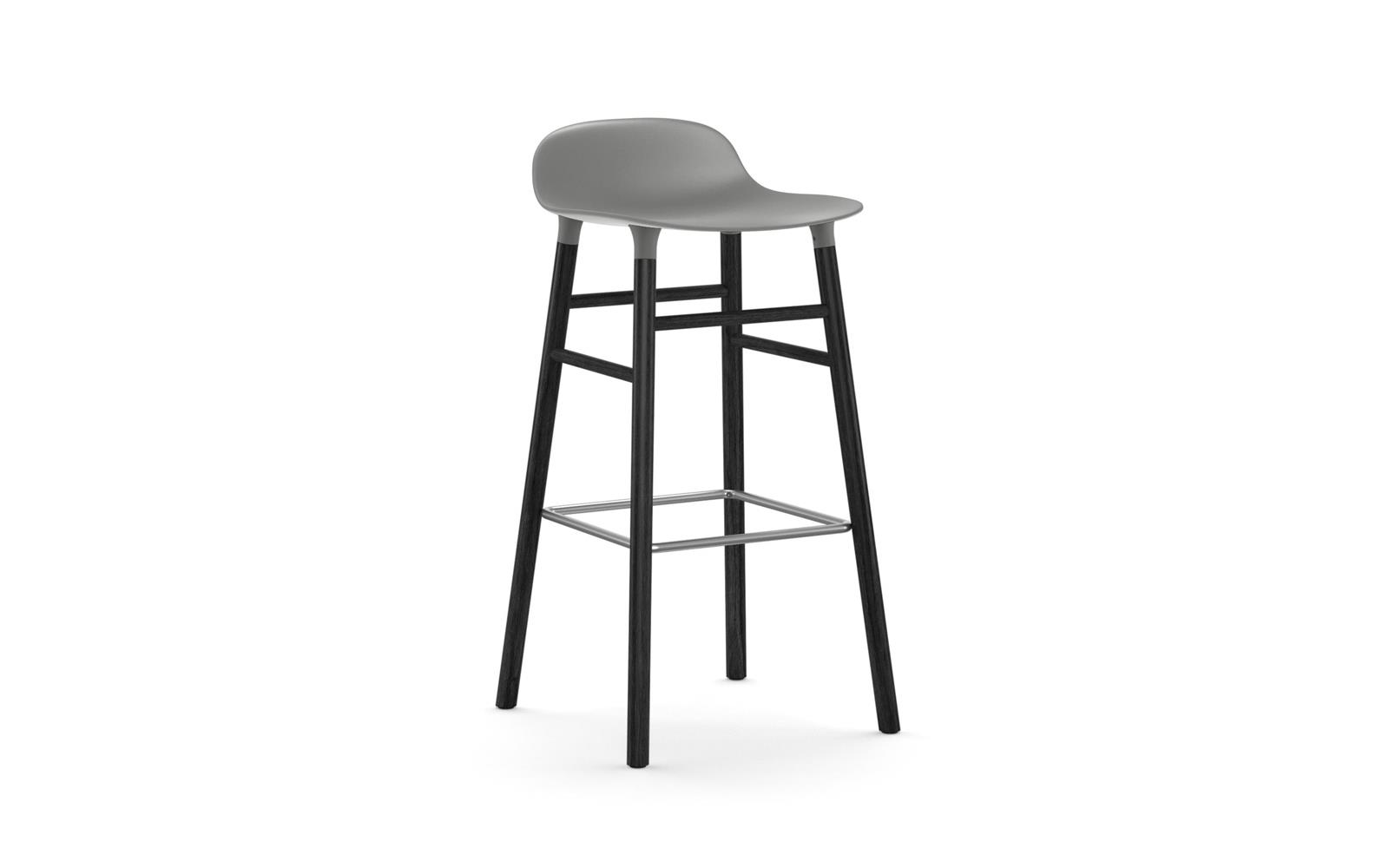 Form Barstool 75 cm Black1