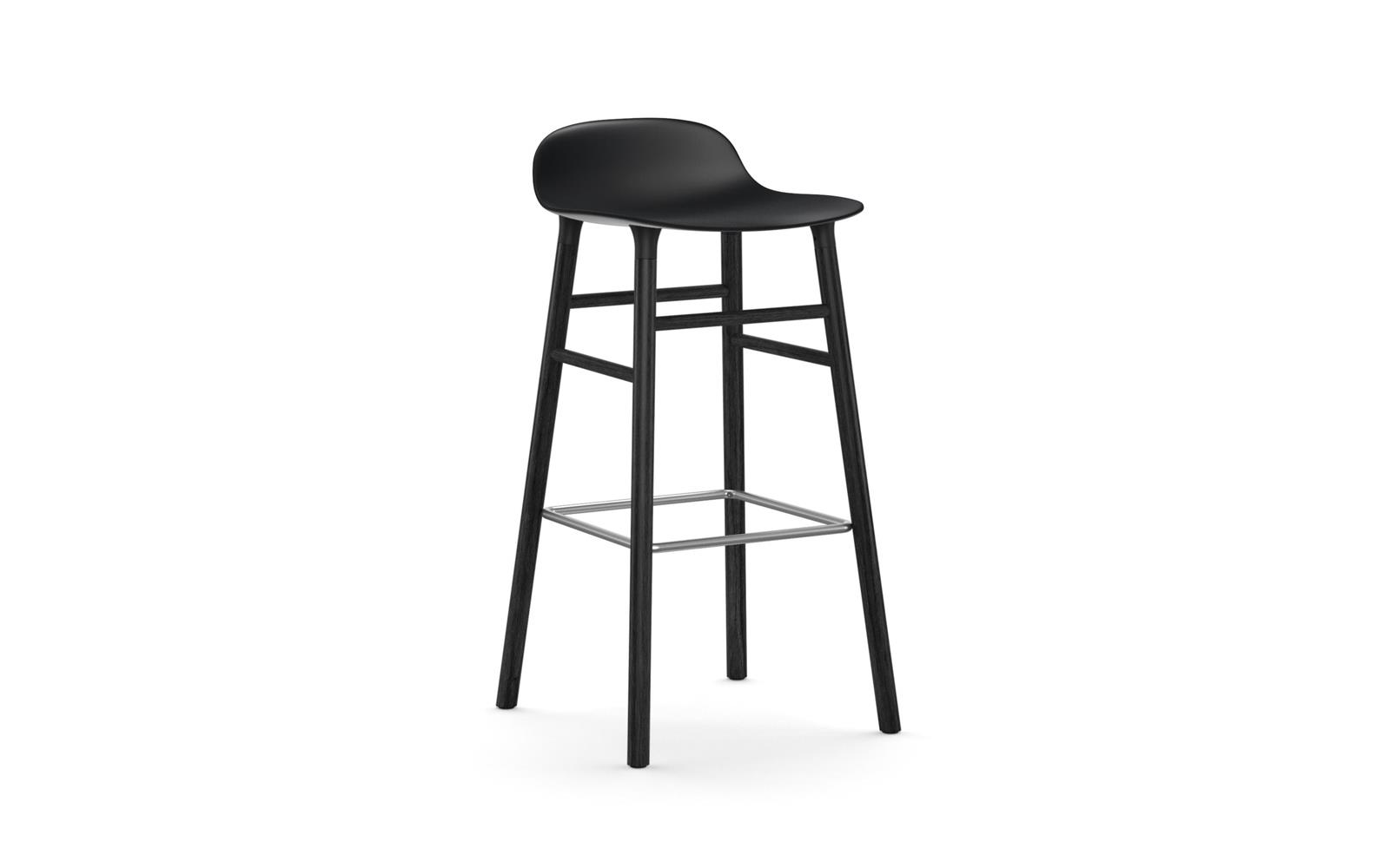 Form Barstool 75 cm Black1