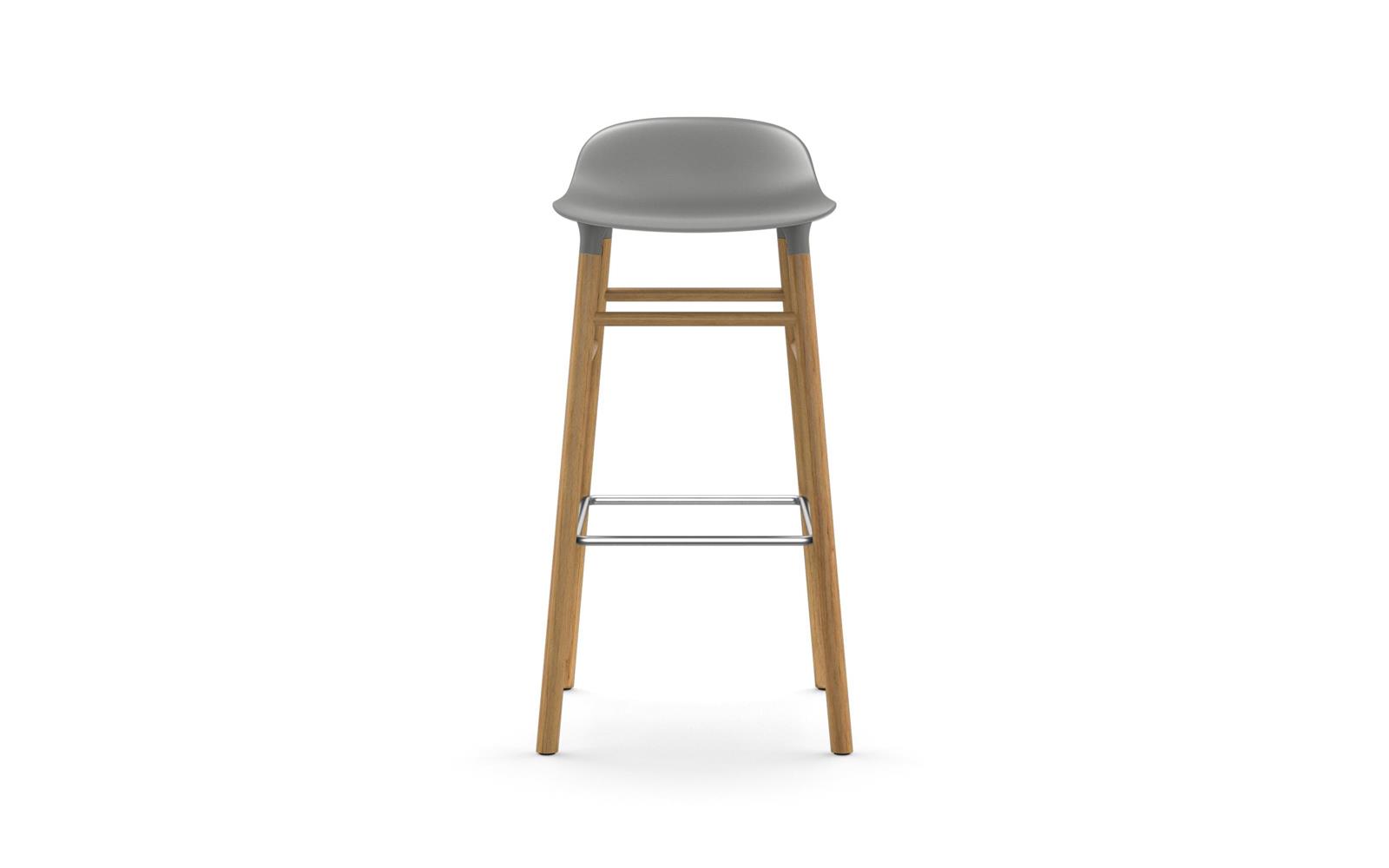 Form Barstool 75 cm Oak2