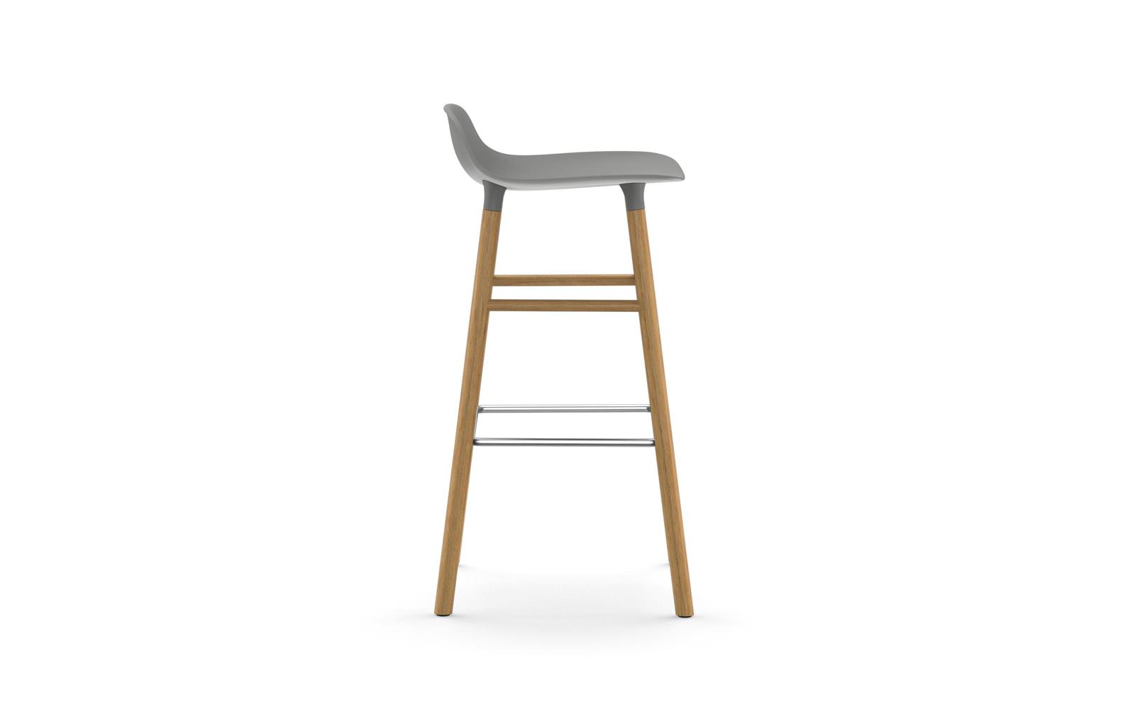 Form Barstool 75 cm Oak3
