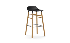 Form Barstool 75 cm Oak1