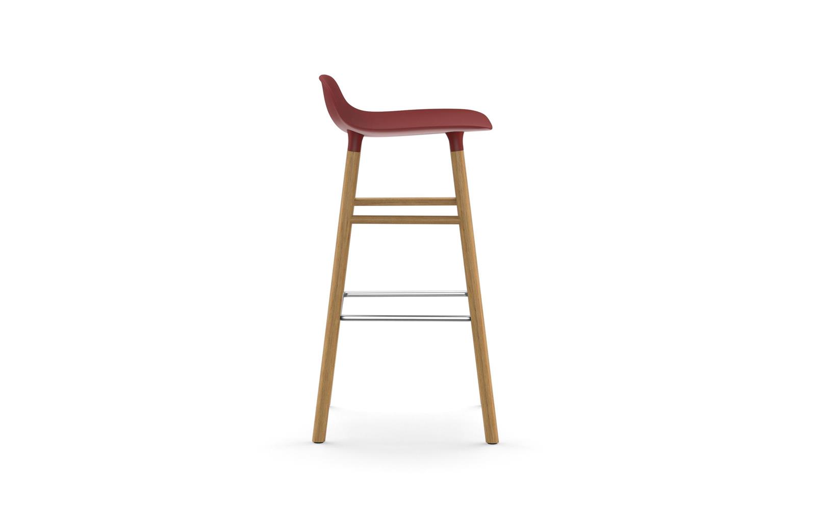 Form Barstool 75 cm Oak3
