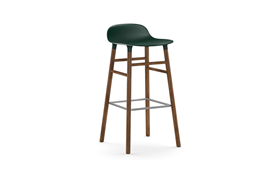 Form Barstool 75 cm Walnut1