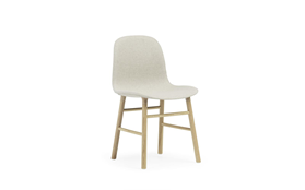 Form Chair Full Upholstery Oak1