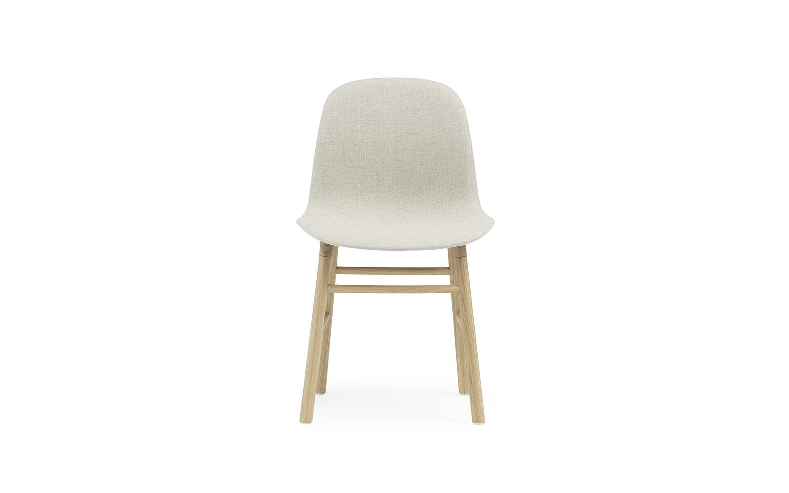 Form Chair Full Upholstery Oak2