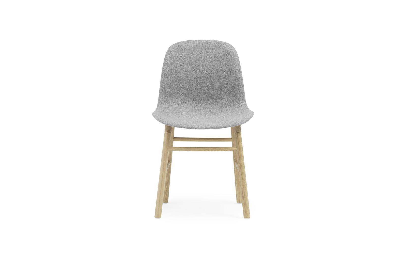 Form Chair Full Upholstery Oak2