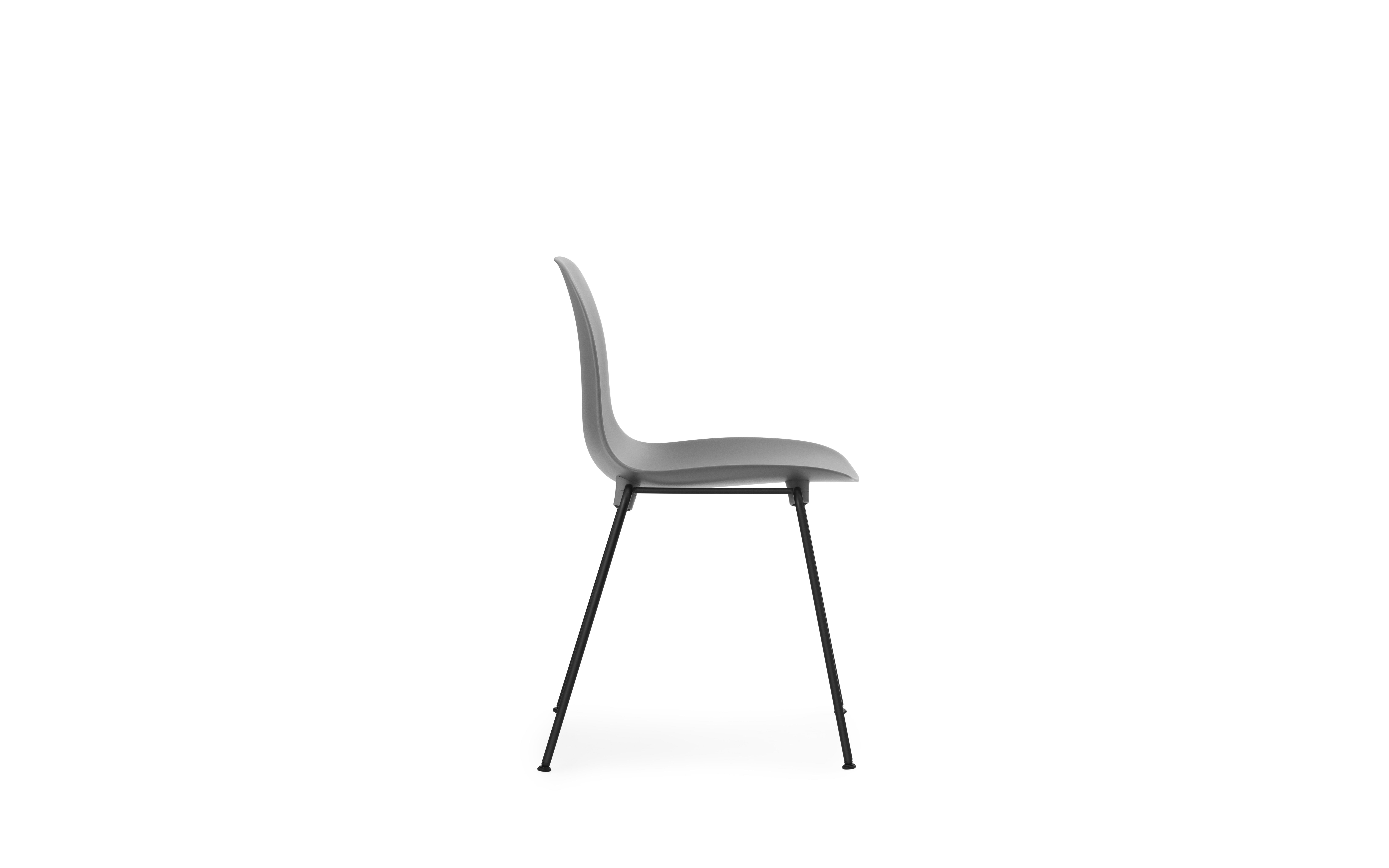 Form Chair Stacking Black Steel3
