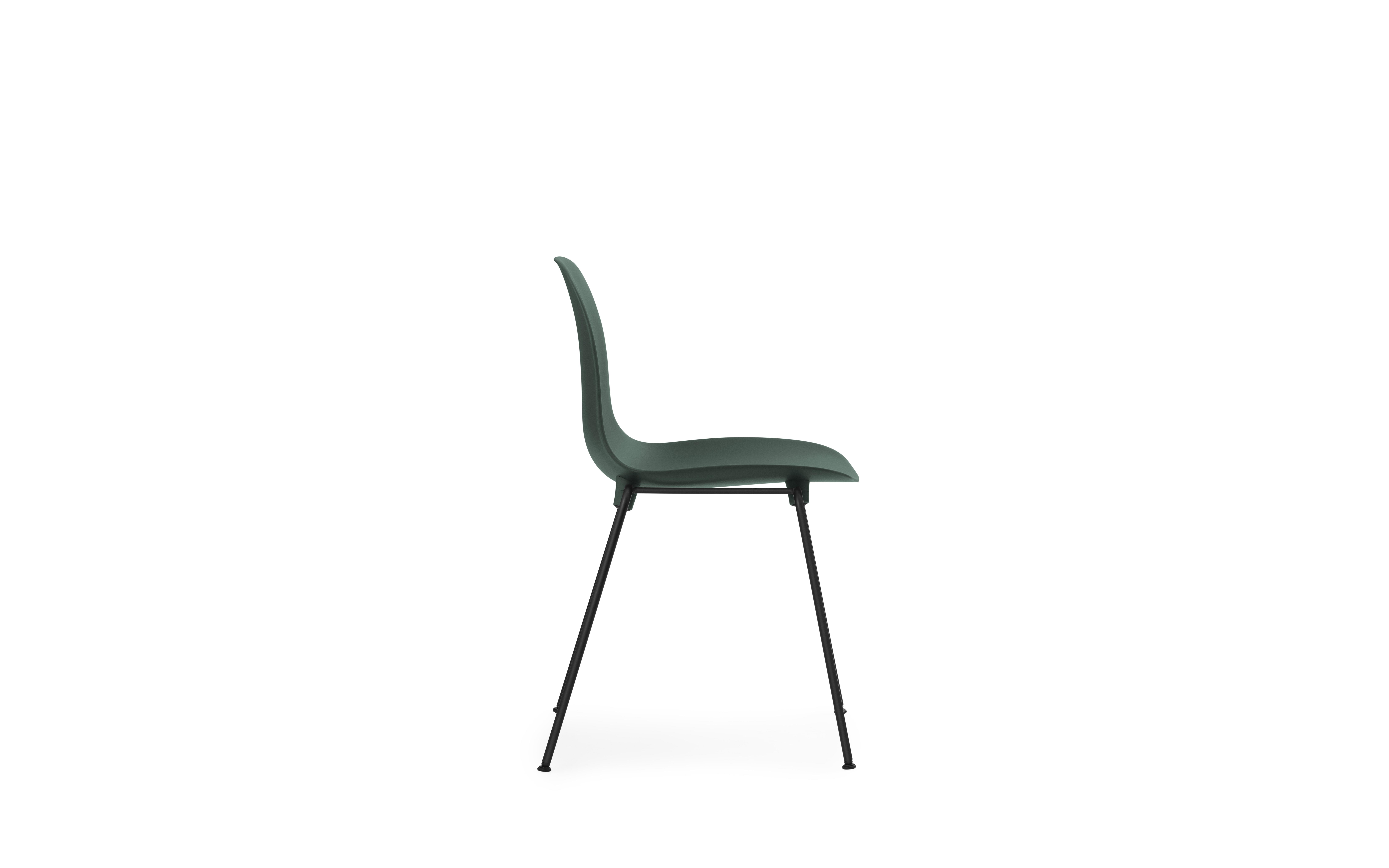 Form Chair Stacking Black Steel3