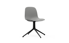 Form Chair Swivel 4L Black Alu1
