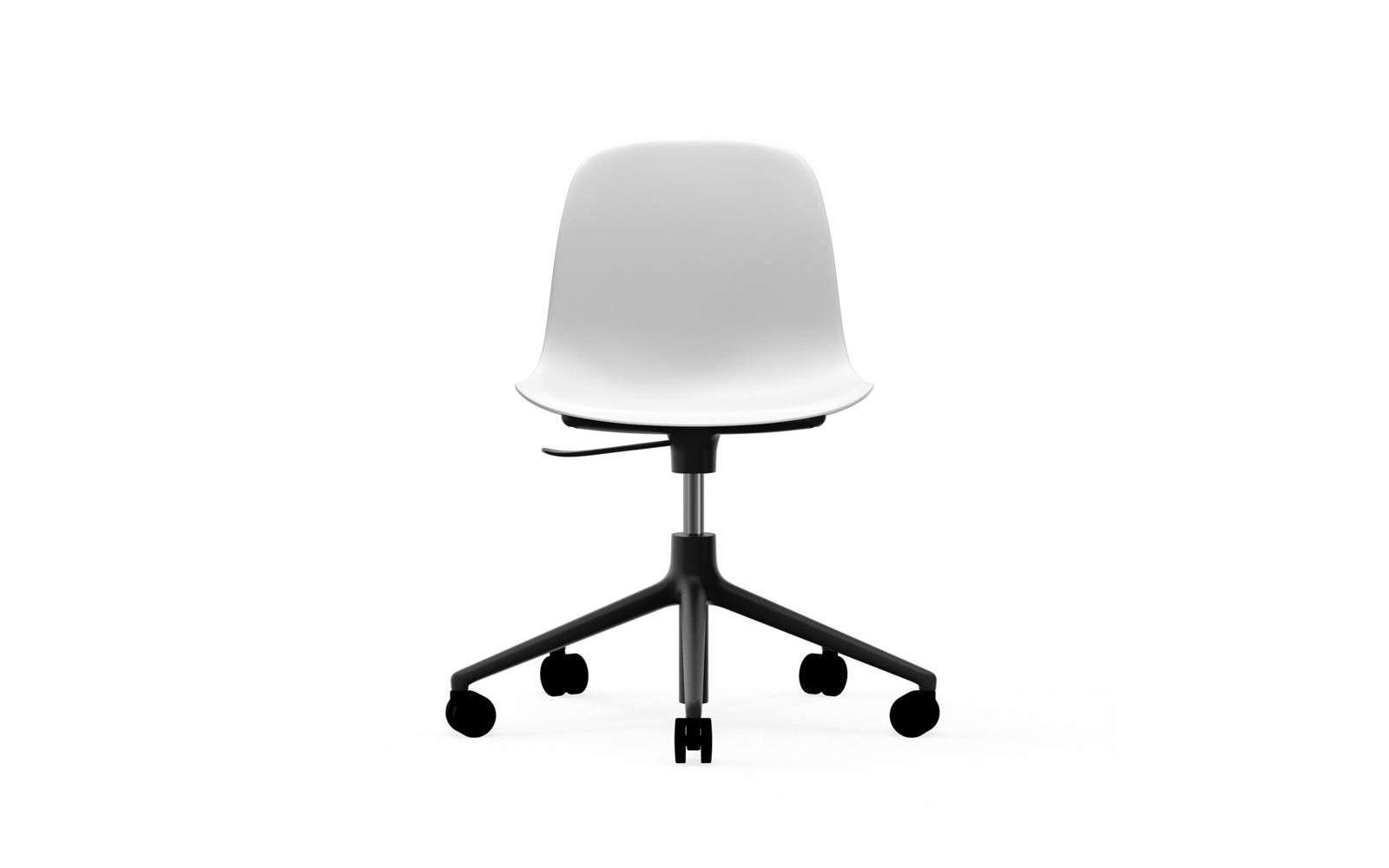 Form Chair Swivel 5W Gaslift Black Alu2