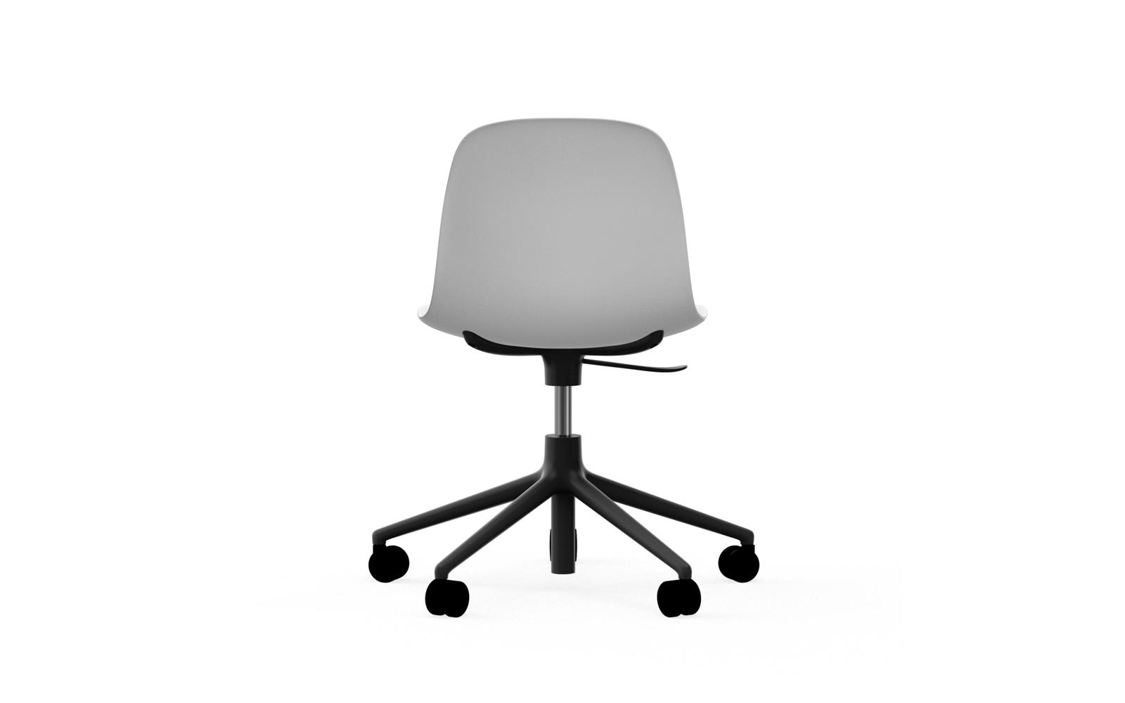 Form Chair Swivel 5W Gaslift Black Alu4