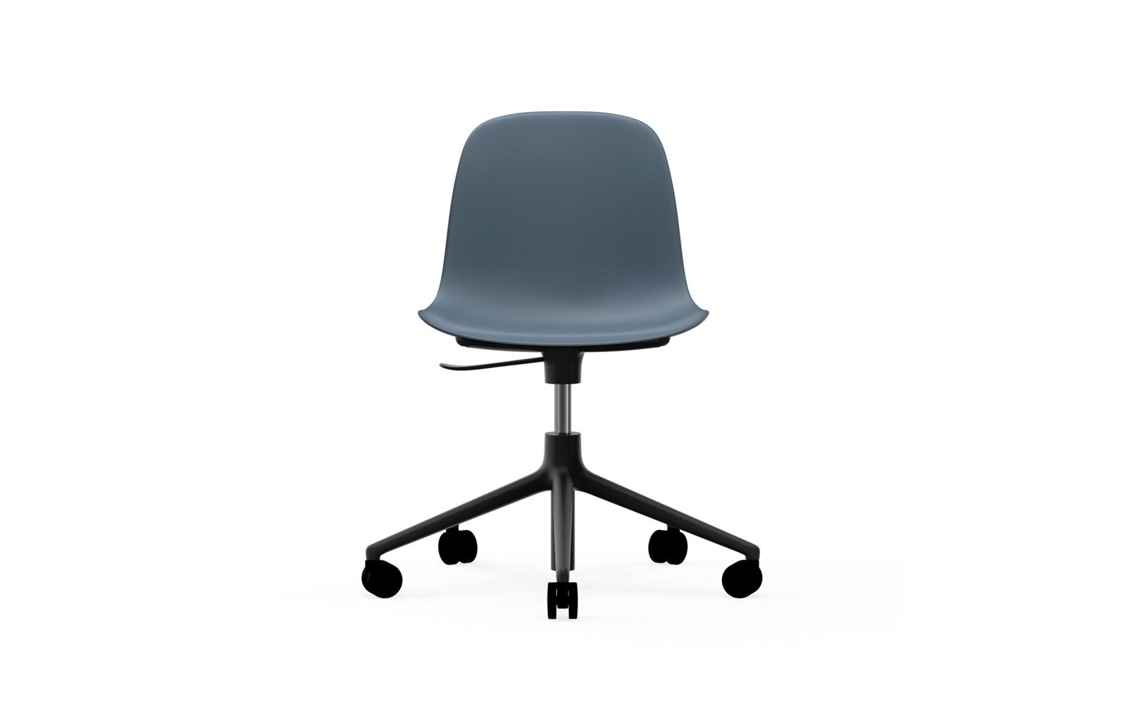 Form Chair Swivel 5W Gaslift Black Alu2