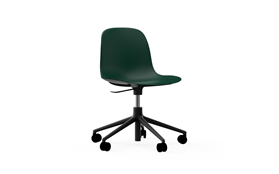 Form Chair Swivel 5W Gaslift Black Alu1
