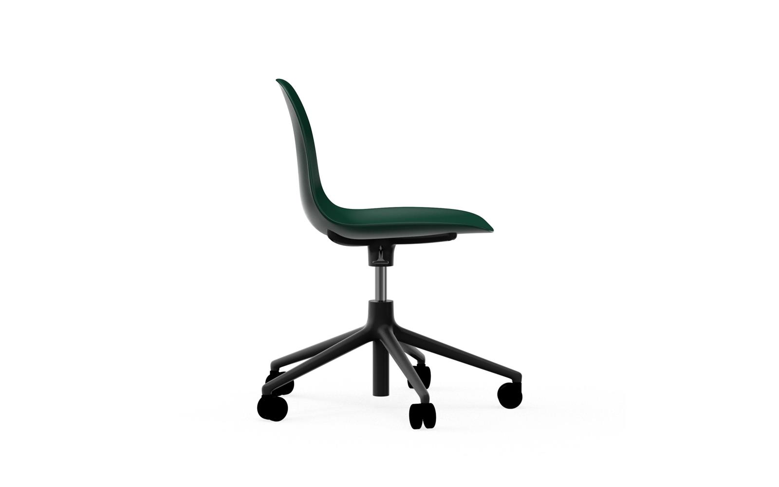 Form Chair Swivel 5W Gaslift Black Alu3