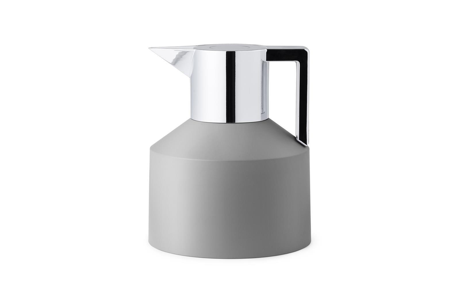 Geo Vacuum Jug  A retro inspired theomos in grey nuances