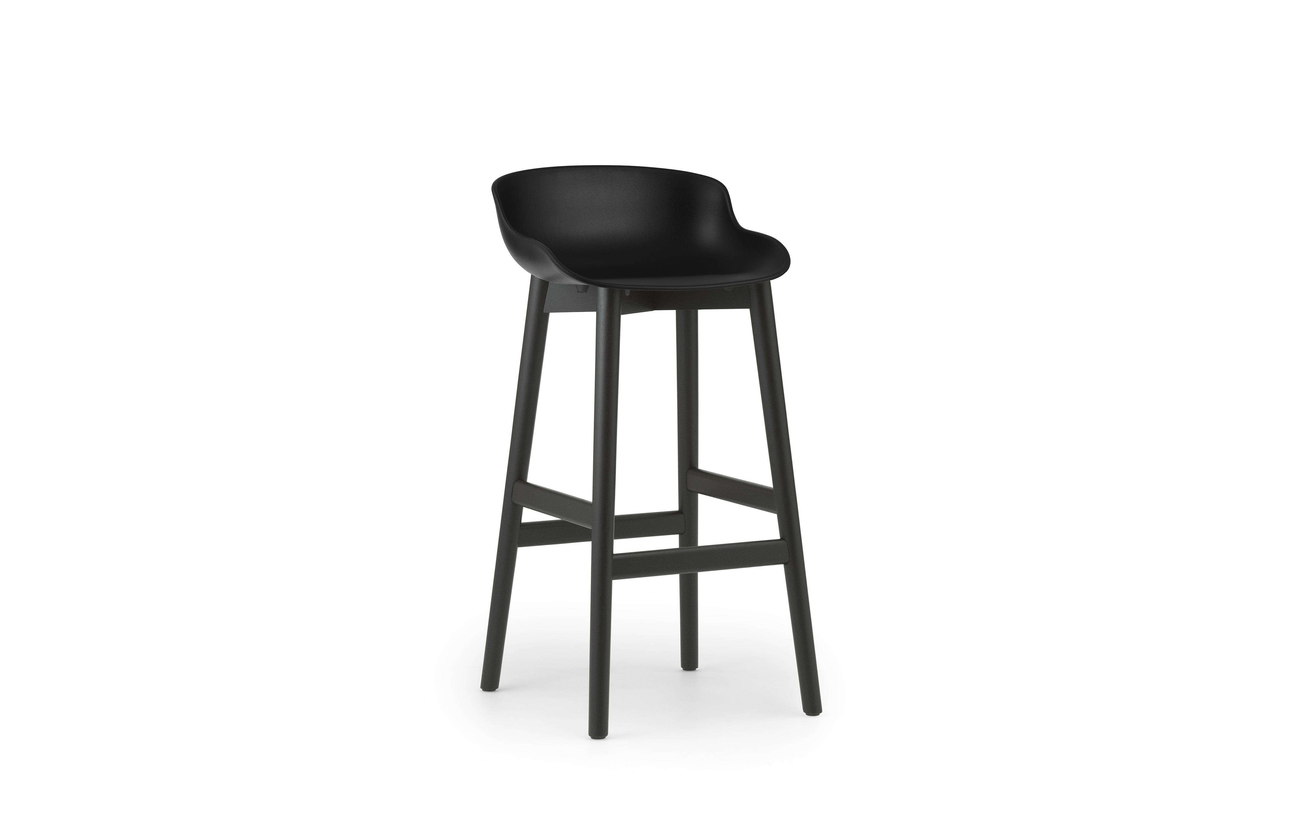 Hyg Barstool 75 cm Black Oak1