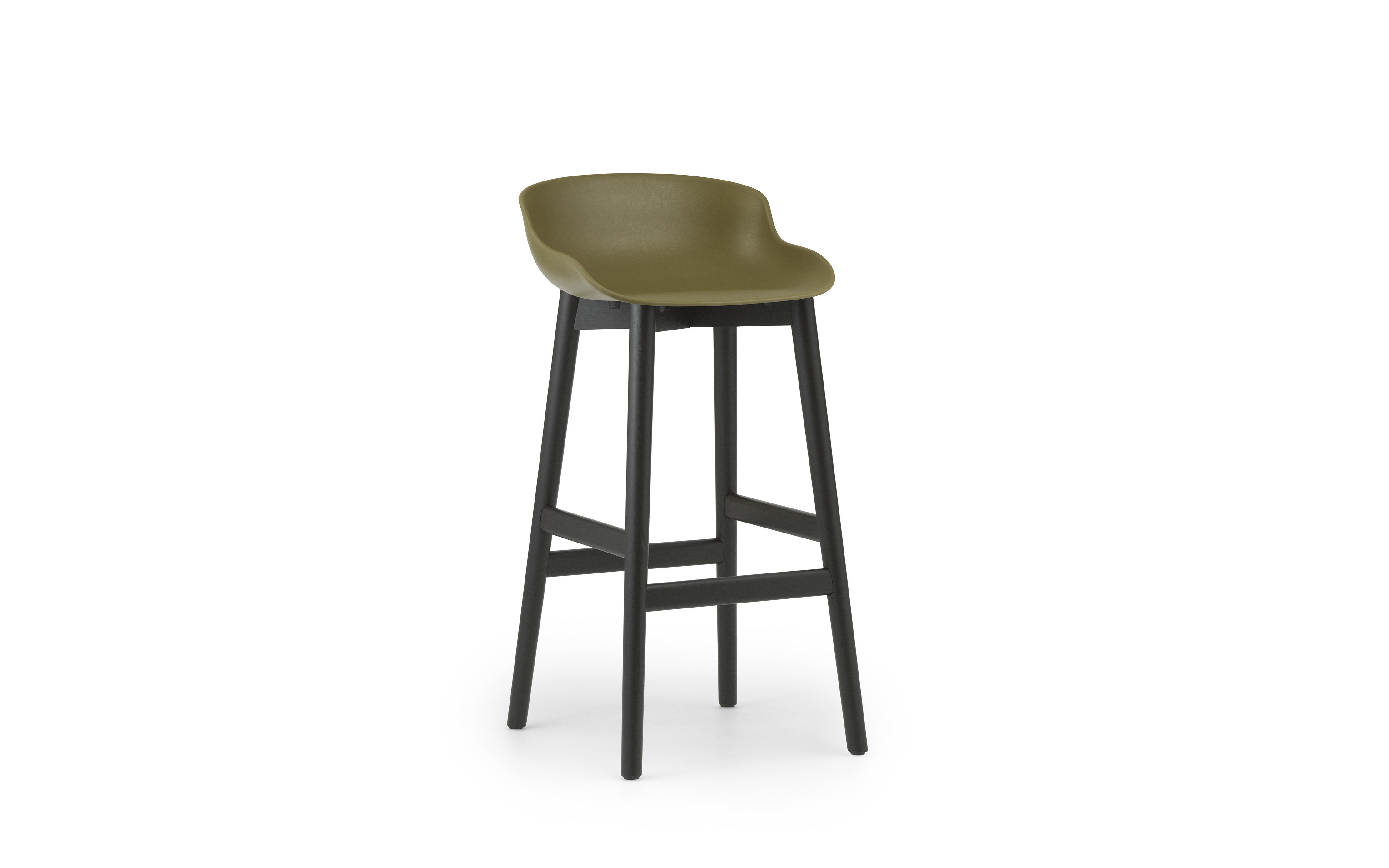 Hyg Barstool 75 cm Black Oak1