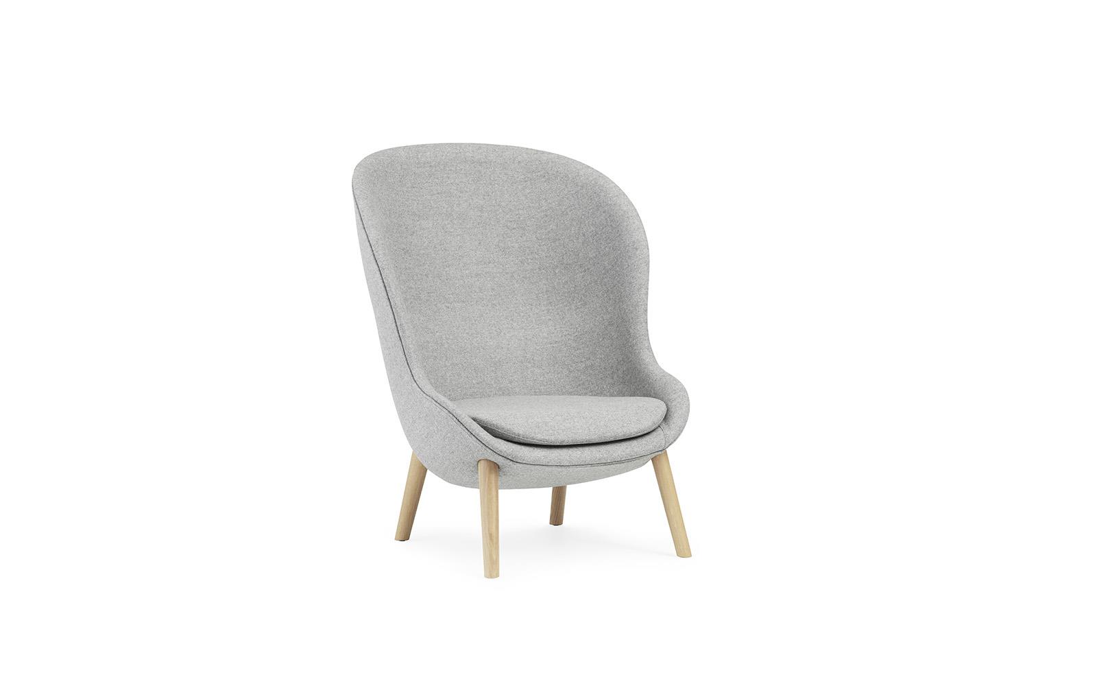 Hyg Lounge Chair High Oak1