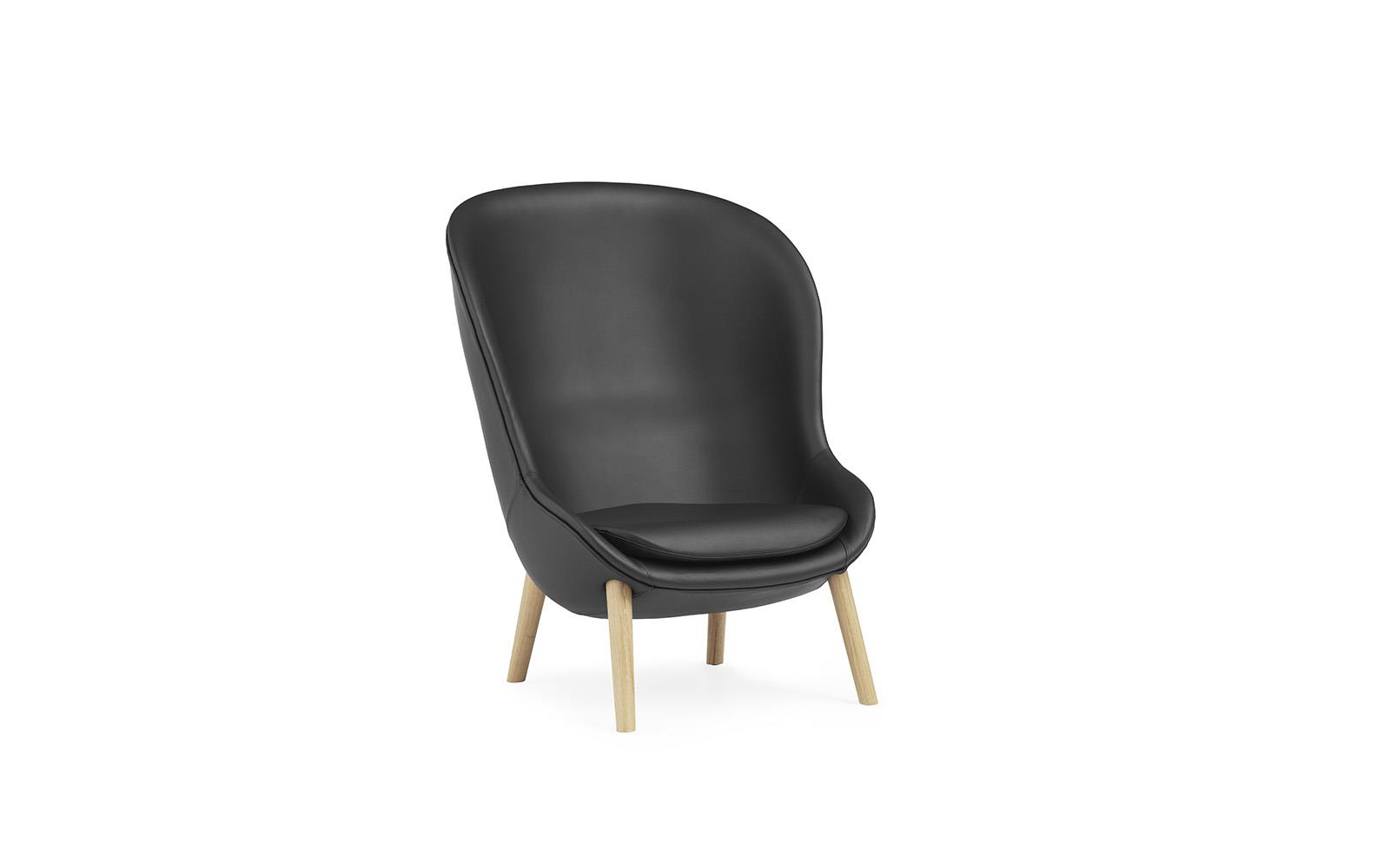 Hyg Lounge Chair High Oak1