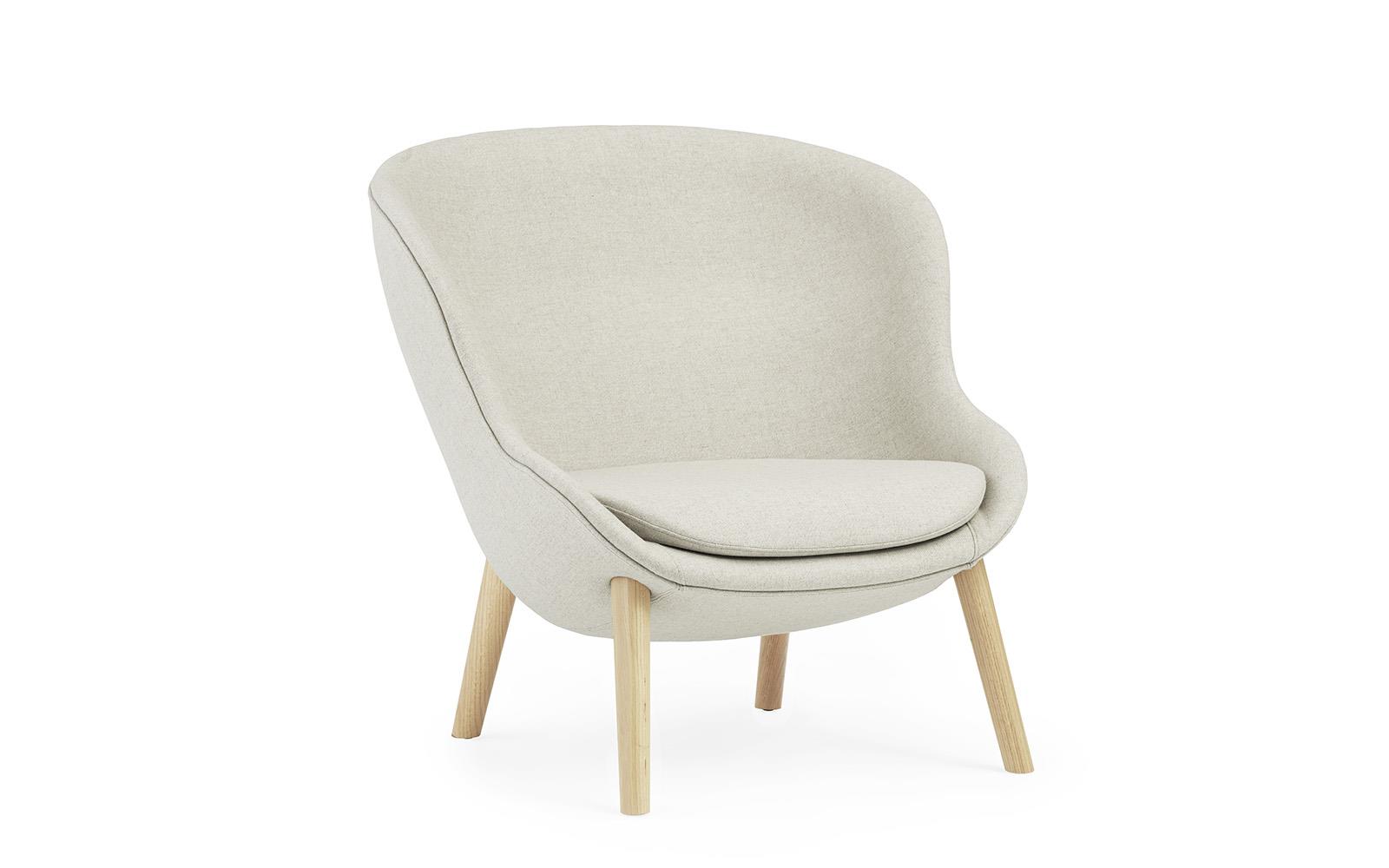 Hyg Lounge Chair Low Oak1