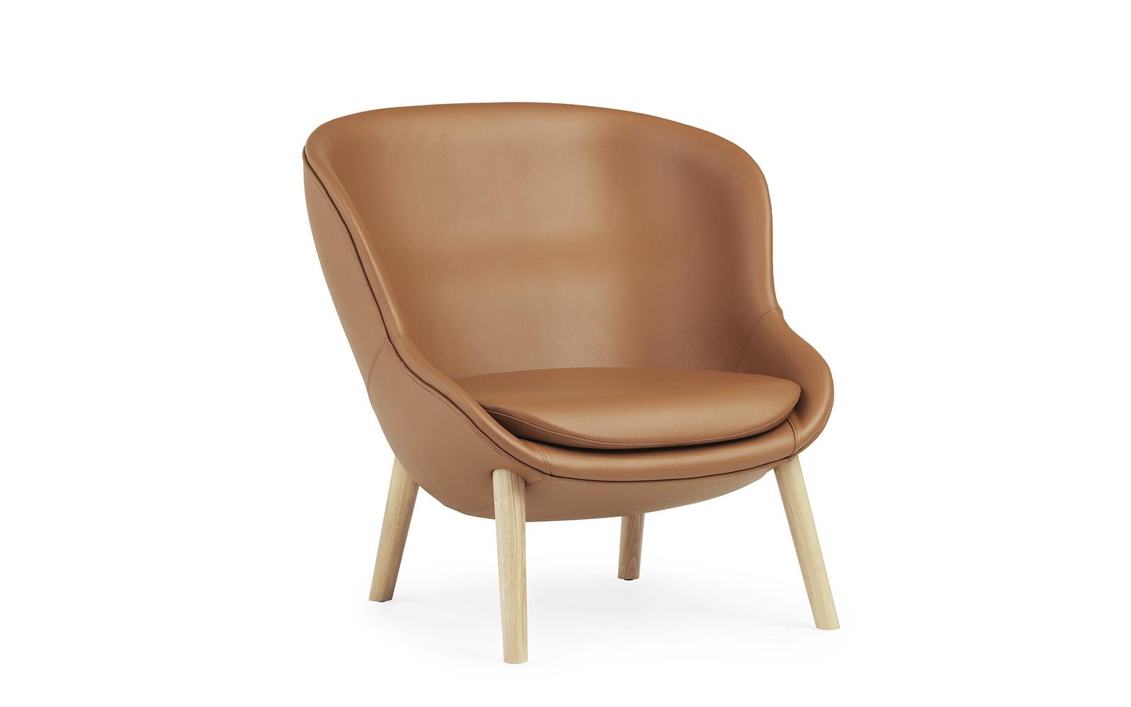 Hyg Lounge Chair Low Oak1
