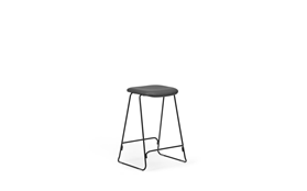 Just Barstool 65 cm Full Uph Black Steel1