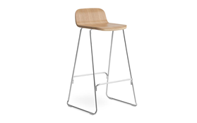 Just Barstool w Back 75 cm1