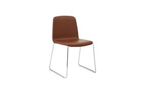 Just Chair Upholstered Chrome1