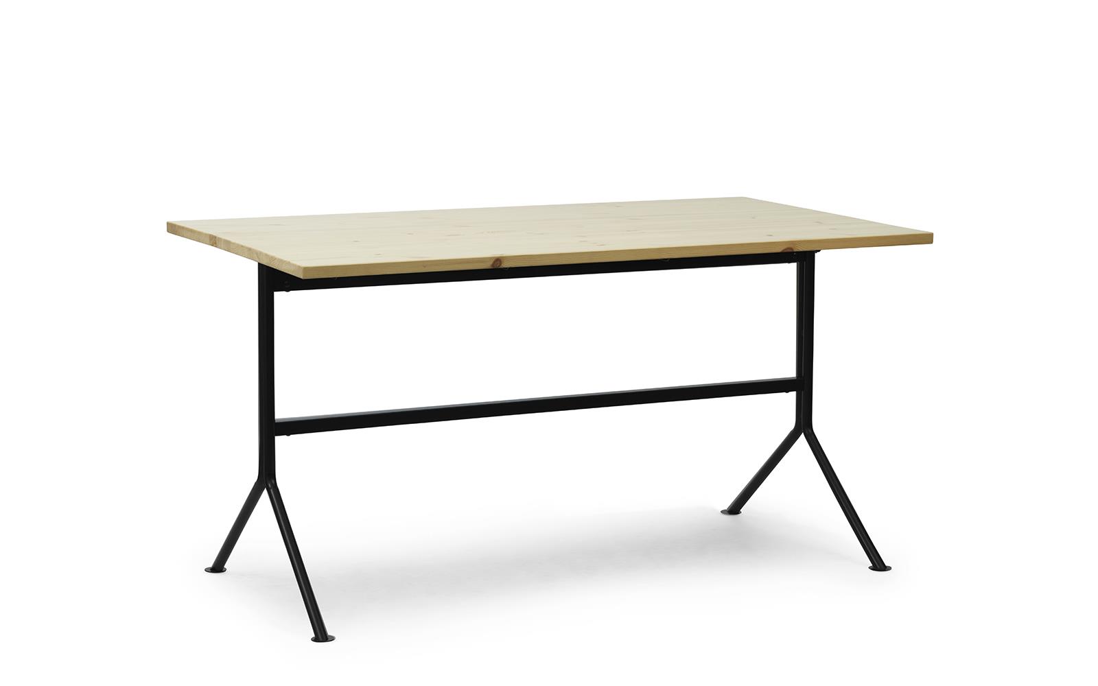 Kip Desk Black Steel1