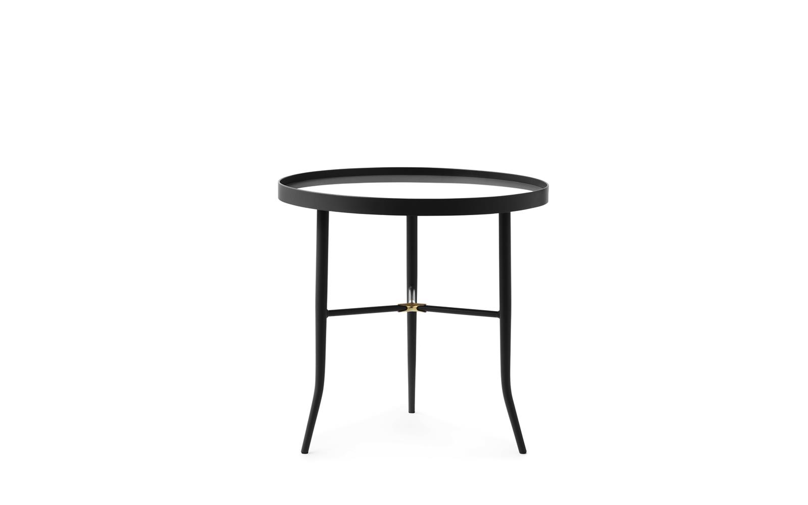 Lug Table Small Black Normann Copenhagen Lug Table Small Black Normann Copenhagen