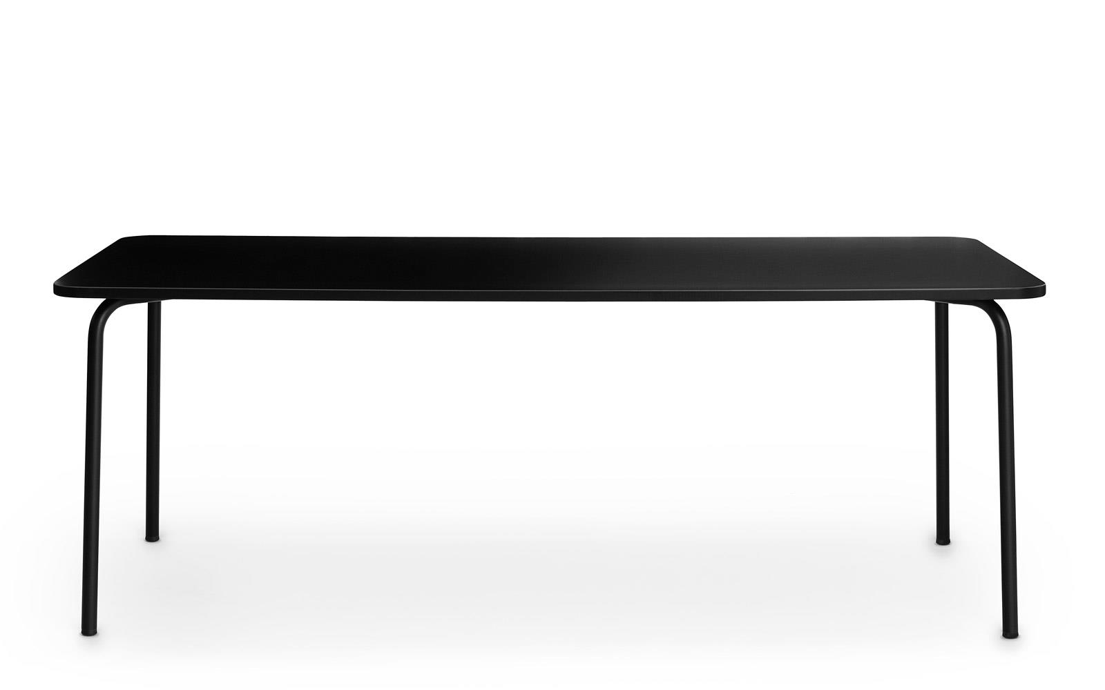 My Table Large Black - Normann Copenhagen Dining Coffee Table My Table Large Black - Normann Copenhagen Dining Coffee Table