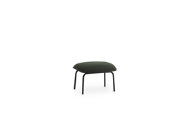 Pad Footstool Black Steel1
