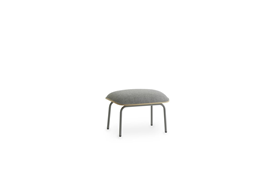 Pad Footstool Grey Steel1