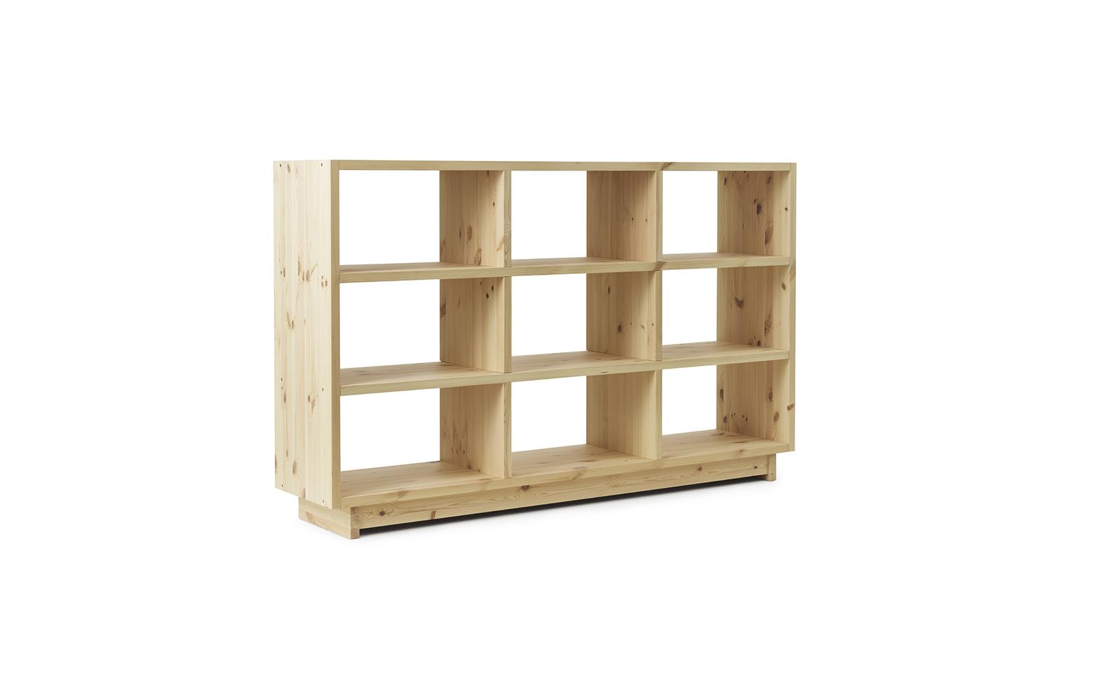 Plank Bookcase High1