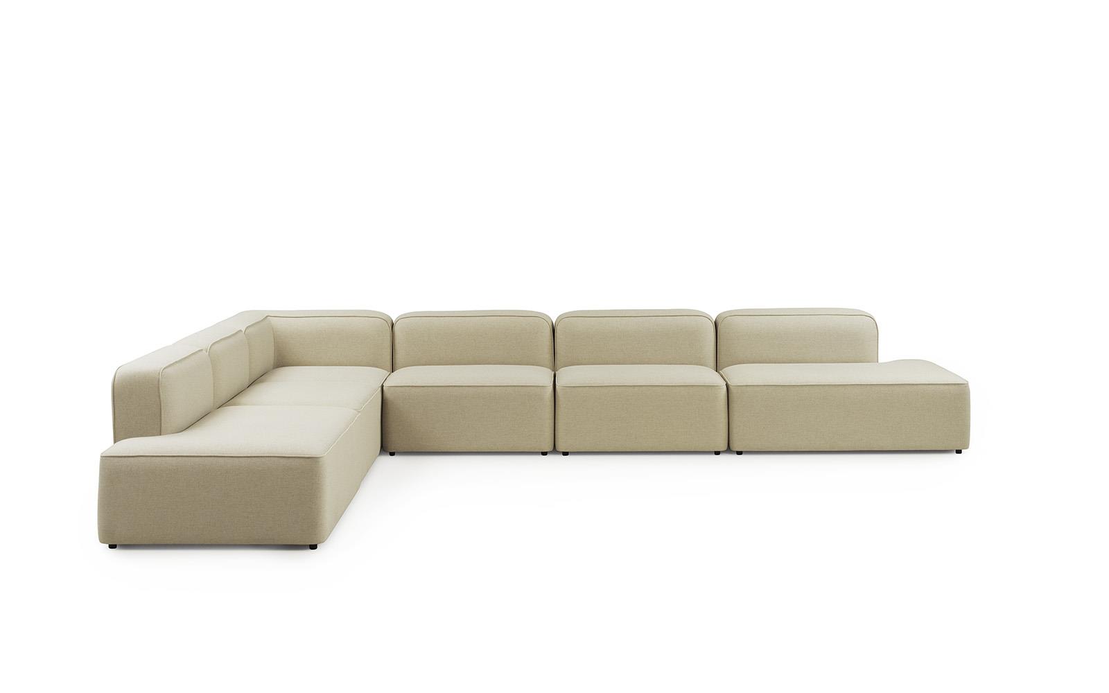 Rope Sofa 5 Seater Corner1
