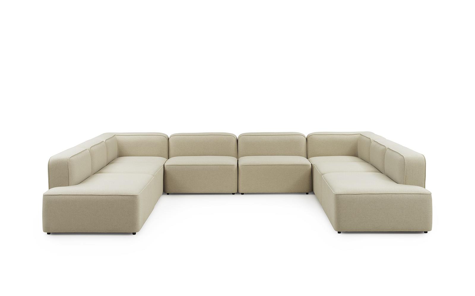 Rope Sofa 6 Seater Corner1