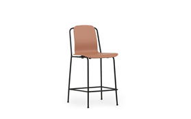 Studio Bar Chair 65 cm Black Steel1