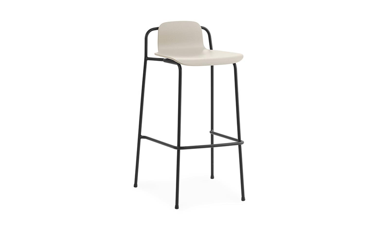 Studio Barstool 75 cm Black Steel1