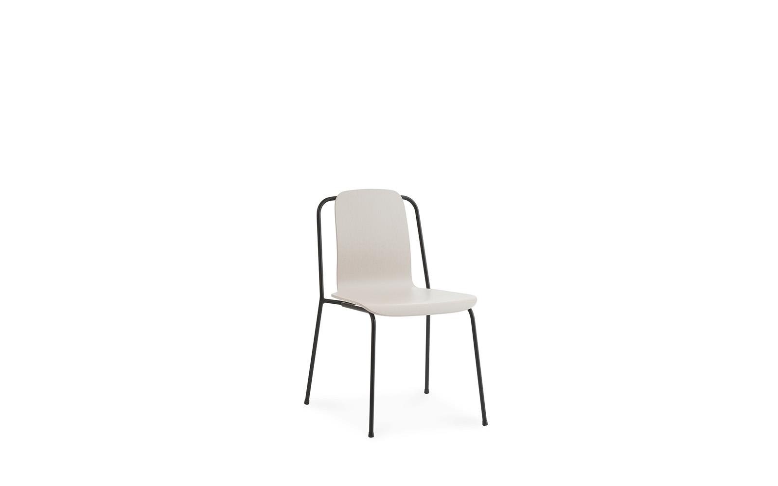 Studio  Chair Black Steel1