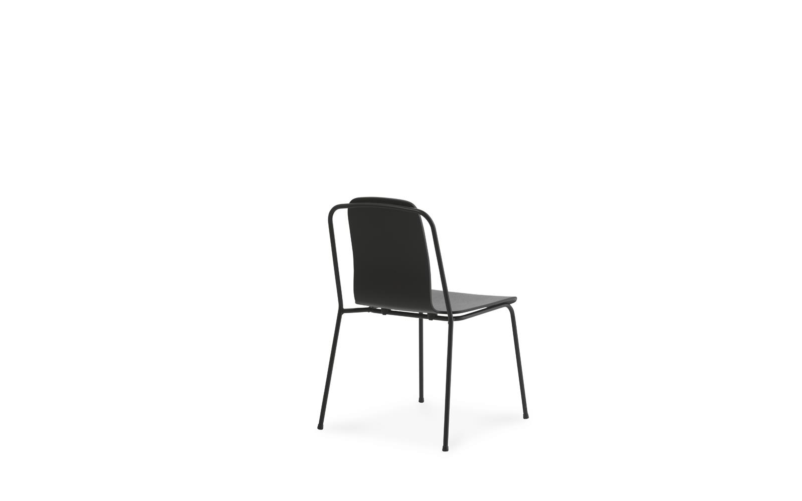 Studio  Chair Black Steel4