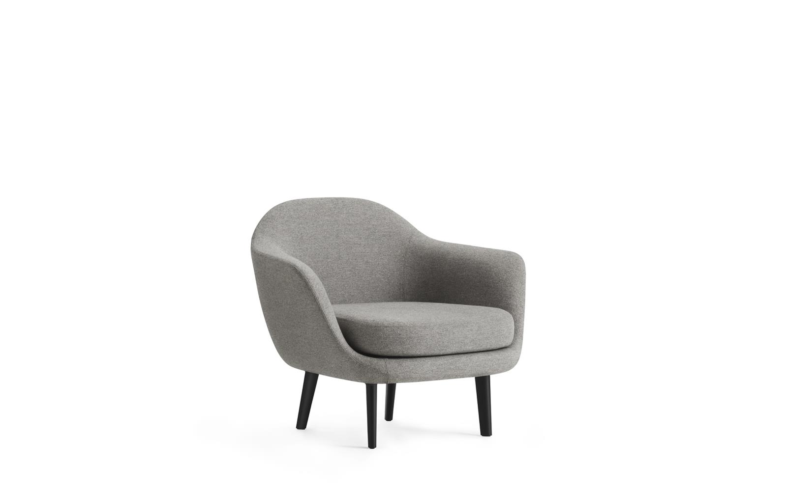 Sum Armchair Black Alu1