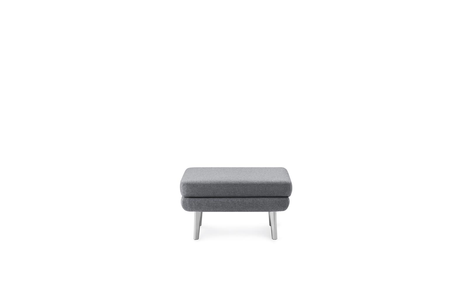 Sum Modular Sofa 700 Pouf Small Alu2