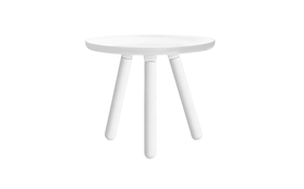 Tablo Table A Minimalistic Coffee Table In White With Legs Of Ash